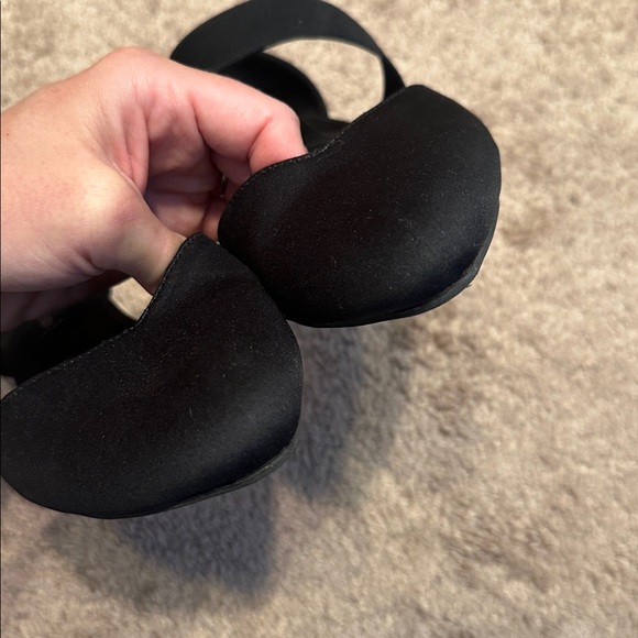 Anne Klein Akorsolo Asymmetrical Pointed Toe Flats iflex Black 8.5 FREE SHIP - Picture 4 of 6